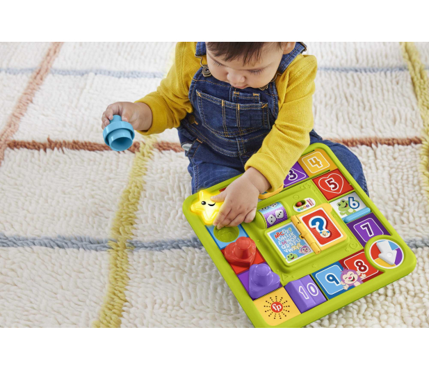 Fisher-Price Ucz się i śmiej! Pierwsza gra 123 - 1164362 - zdjęcie 7